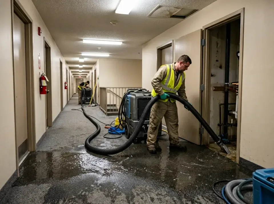 multi-unit-apartment-hallway-f-005 — frequently asked questions, Emergency Burst Pipe Water Extraction & Removal in Elkhorn,…